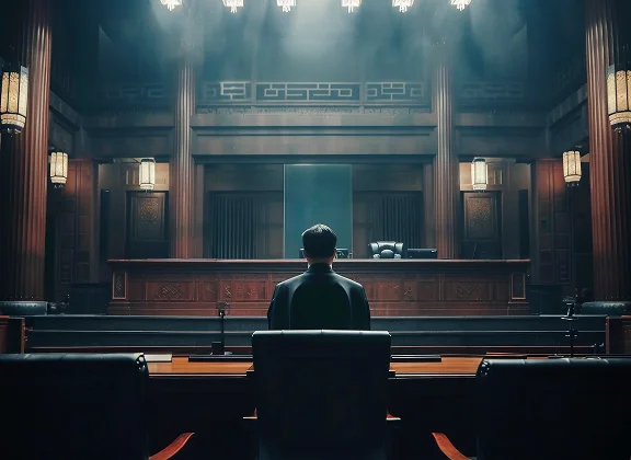 Courtroom interior