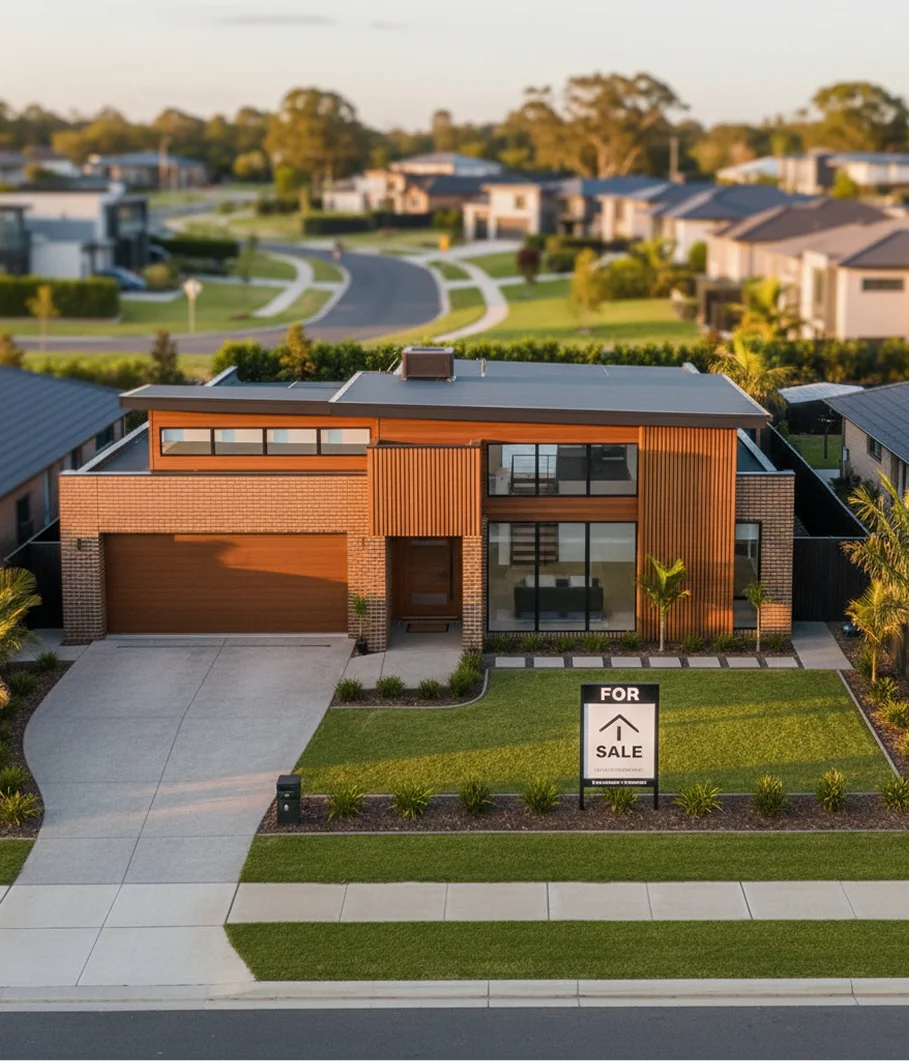 Handing over a model home after a tender sale