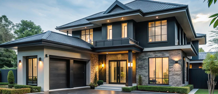 Modern Canberra home with a double garage
