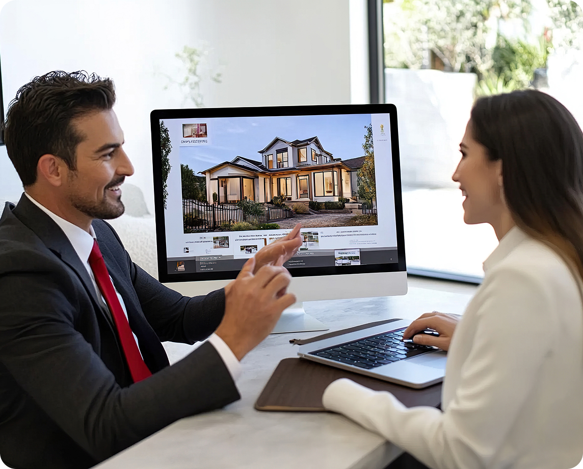 Rental property advertised privately to prospective tenants