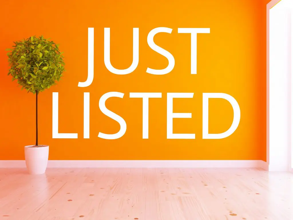 Just Listed